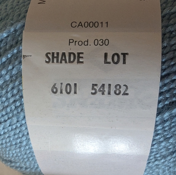 Patons Pearl Twist Vintage Yarn 3 x 50 g, Seafoam Green/Blue - Picture 5 of 7